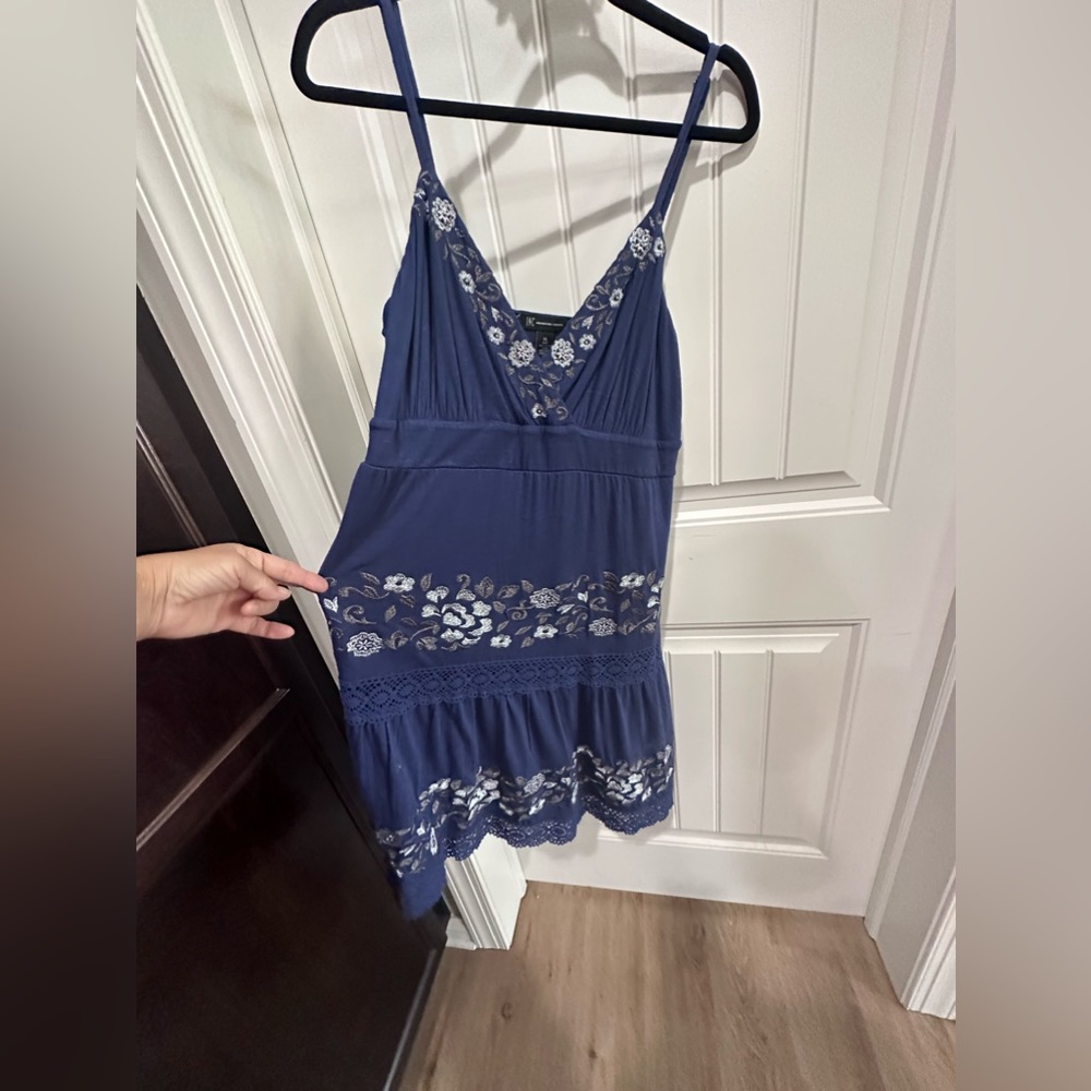 INC denim colored summer dress  size XL